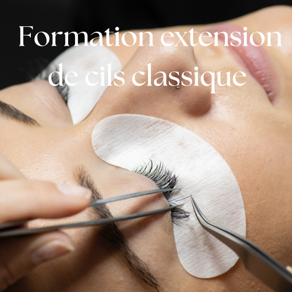 Formation extension de cils classique à Montréal 